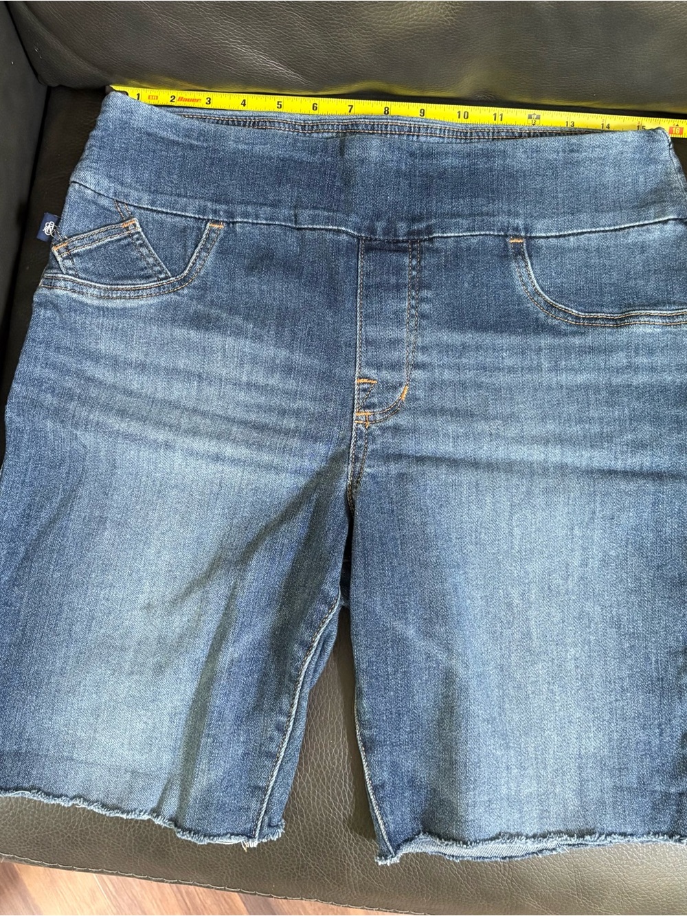 Rock & Republic Fever Jean Denim Cutoff Shorts Size 14 (12) **read description**